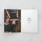 Lichtbaken Moederdag gepersonaliseerde groet Kaart (Binnen)