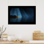 lichtbalken poster (Keuken)