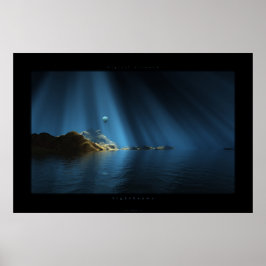lichtbalken poster