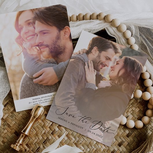 Lichtbedekking 2 foto save the date