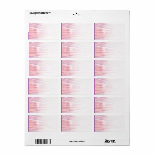 LICHTBEDRAGEN Druk uw eigen labels af (Full Sheet)