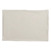 Lichtbeige Griekse Sleutel Monogram Standaard Kussensloop (Achterkant-Links)