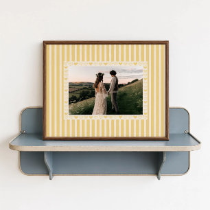 Lichtbeige hart fotoposter - Aangepast cadeau Poster