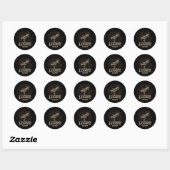 LICHTBEMANNING Theater Lighting-technicus Ronde Sticker (Vel)