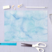 Lichtblauw Aquarel Tissuepapier (Craft)