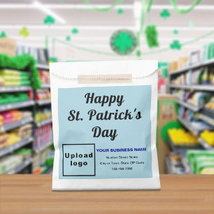 Lichtblauw Bedrijfsmerk, St. Patrick's Day, Bedankzakje