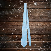 Lichtblauw bevroren stropdas