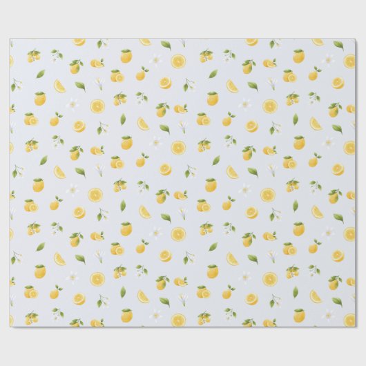 Lichtblauw Cadeaupapier (Vlak)