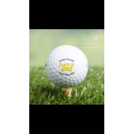 Lichtblauw Classic Varsity Afstuderen Klasse Cadea Golfballen