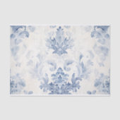 Lichtblauw Damask Tissue Paper Tissuepapier (Voorkant)
