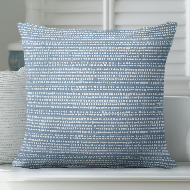 Lichtblauw decoratief Sierkussen (Creator heeft geüpload)