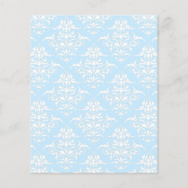 Lichtblauw demaspatroon scrapbook