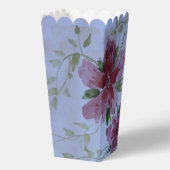 Lichtblauw en Bourgogne Bedankdoosjes (Achterkant)