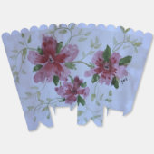 Lichtblauw en Bourgogne Bedankdoosjes (Ongevouwen)