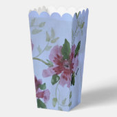 Lichtblauw en Bourgogne Bedankdoosjes (Voorkant)