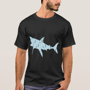 lichtblauw en haai t-shirt