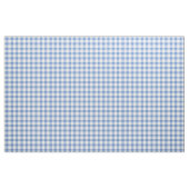 Lichtblauw en wit geruit stof (Yard (91,4 cm))
