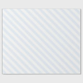 Lichtblauw en witte feestdag cadeaupapier (Vlak)