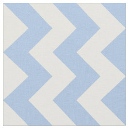Lichtblauw en witte zigzag geometrische verbinding stof