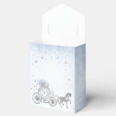 Lichtblauw en Zilver Prinses Verjaardagsfeest Bedankdoosjes (Geopend)