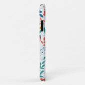 lichtblauw Floral Case-Mate iPhone Case (Achterkant/rechts)