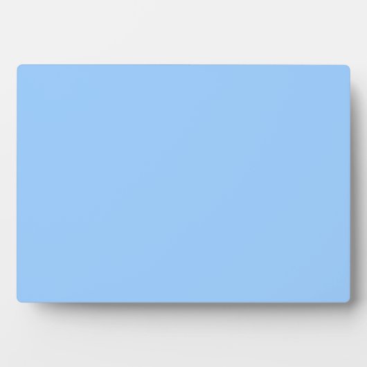 Lichtblauw Fotoplaat (voorkant)