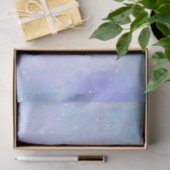 Lichtblauw Galaxy-serie ontwerp 2 Tissuepapier (Geschenk)