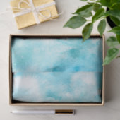 Lichtblauw Galaxy Serie Ontwerp 4 Tissuepapier (Geschenk)