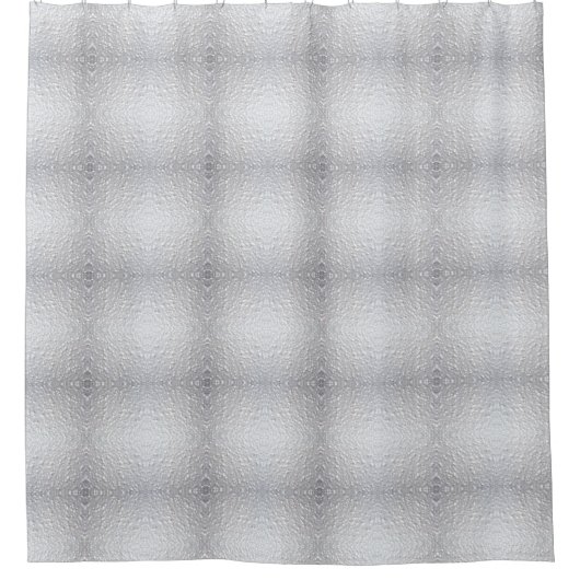 Lichtblauw-grijs getextureerde look Douchegordijn (Voorkant)