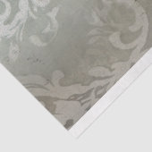 Lichtblauw Grijs, Verweerde Damast Achtergrond Tissuepapier (Detail)