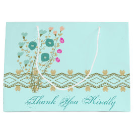  lichtblauw groot cadeauzakje