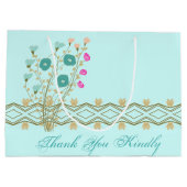  lichtblauw groot cadeauzakje (Achterkant)