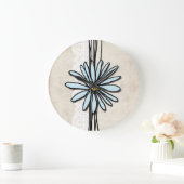  lichtblauw grote klok (Huis)