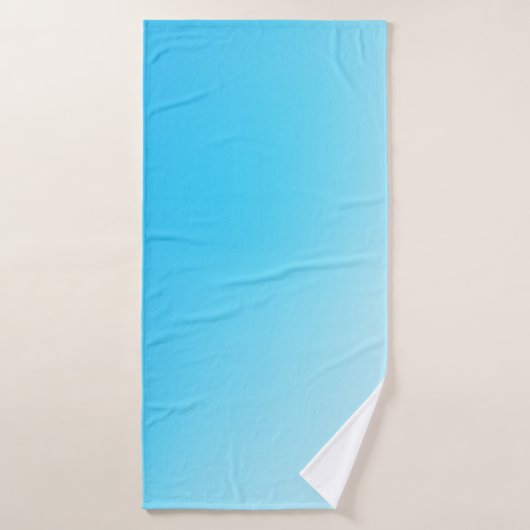 lichtblauw handdoekenset bad handdoek (Badhanddoek)