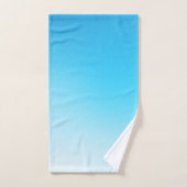 lichtblauw handdoekenset bad handdoek (Handdoek)