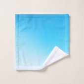 lichtblauw handdoekenset bad handdoek (Wasdoekje)