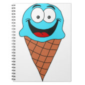 Lichtblauw ijs notitieboek (Voorkant)