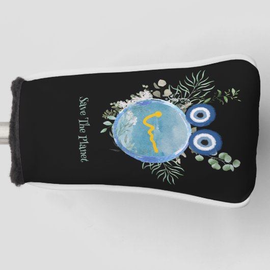 Lichtblauw koken Sparen het Geplande Collectie Gez Golfheadcover (Voorkant)
