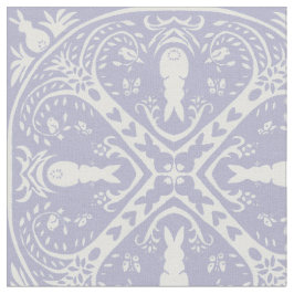 Lichtblauw Konijnenkonijn Patroon Baby Jongen Kwek Stof