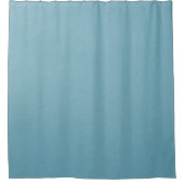 Lichtblauw lederen douchegordijn (Voorkant)