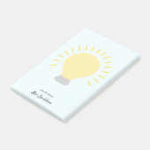 Lichtblauw Leraarbol Post-it Notities Post-it® Notes (Schuin)