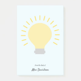 Lichtblauw Leraarbol Post-it Notities Post-it® Notes