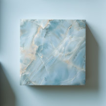 Lichtblauw Luxe Edelsteen Moderne Esthetiek