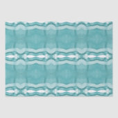 Lichtblauw Marmer Elegant Modern Patroon Tissuepapier (Voorkant)