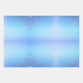 Lichtblauw met Sprinkles Inpakpapier Vel (Voorkant 2)