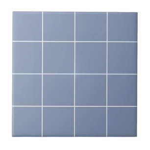 Lichtblauw Modern Geometrisch Eenvoudig Geruit Tegeltje