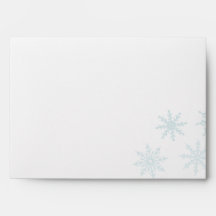 Lichtblauw Ombre Sneeuwvlok Vakantie