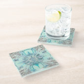 Lichtblauw  Onderzetter (Schuin)