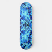 Lichtblauw Persoonlijk Skateboard (Voorkant)