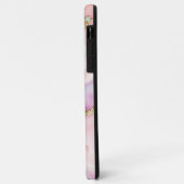 Lichtblauw Roze Agaat Marmer Populair Collectie Case-Mate iPhone Case (Achterkant/links)